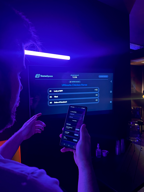 Tiimihaaste Party Mode - juhlatunnelmaa